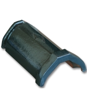 Ngói nóc to tráng men xanh